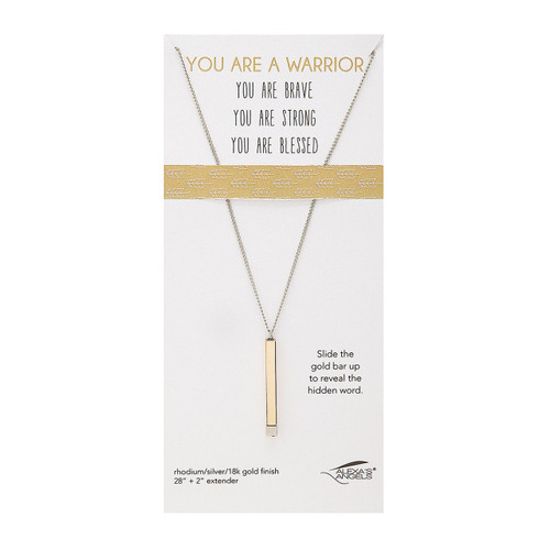 You Are A Warrior Necklace by Roman