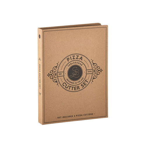Pizza Cutter Cardboard Book by Santa Barbara Design Studio