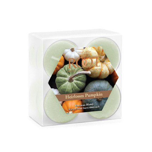 Heirloom Pumpkin Beeswax Blend Tealights by Root