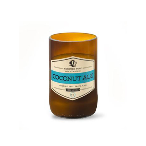 Coconut Ale Soy Candle Craft Beer Collection by Rescued Wine