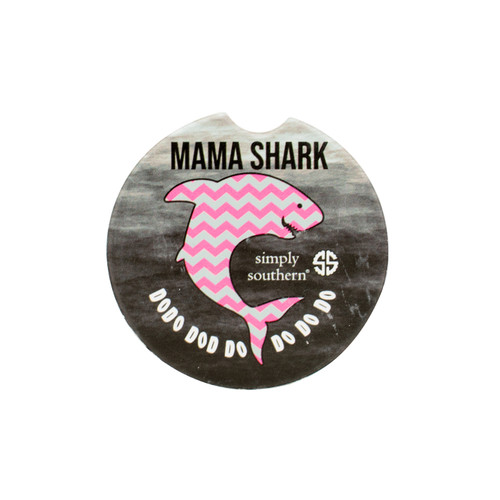 Shark Car Coasters by Simply Southern