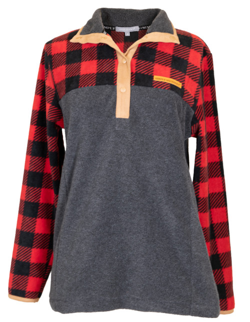 XXLarge Plaid Simply Fleece by Simply Southern