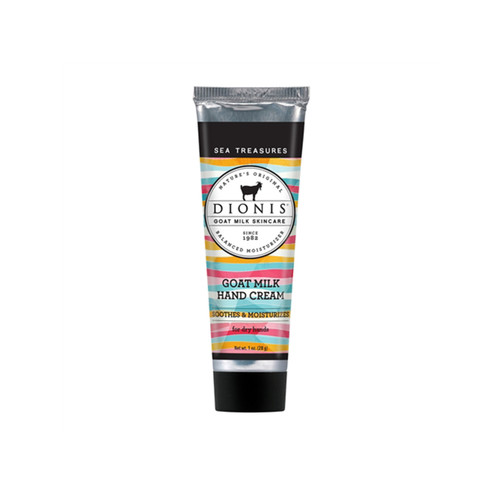 Sea Treasures 1 Oz. Goat Milk Hand Cream by Dionis