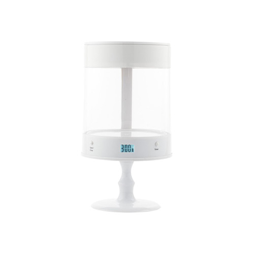 Small Winter White Automatic Candle Holder by ALEC