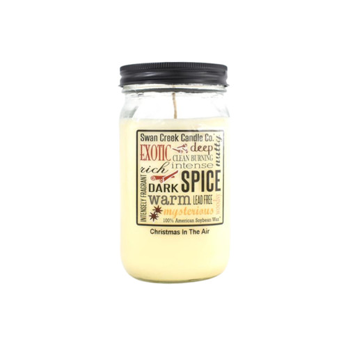 Christmas In The Air 24 Oz. Pantry Jar by Swan Creek Candle