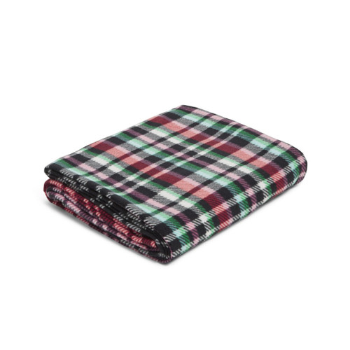 Ribbons Plaid Packable Fleece Blanket by Vera Bradley