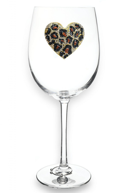 The Queens' Jewels Diamond Jeweled Glassware, Wine Glasses