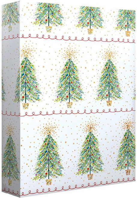 Christmas Tree Magic 8-Feet Jumbo Roll Wrap by Design Design