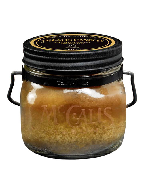 Cedar Citronella 16 Oz. Mason Jar by McCall's Candles