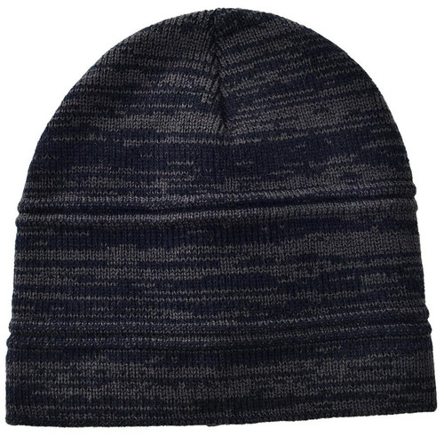 Black Heathered Toboggan by MAD MAN