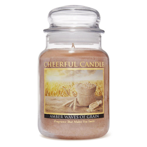 Amber Waves of Grain 24 Oz. Cheerful Candle by A Cheerful Giver