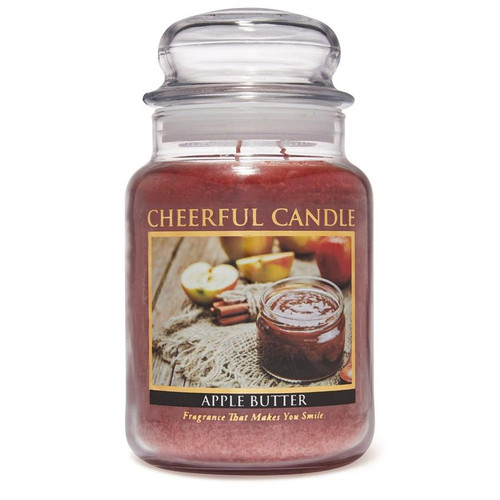 Apple Butter 24 Oz. Cheerful Candle by A Cheerful Giver