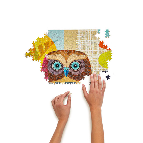 1000-Pieces Ruru Owl Puzzle by WerkShoppe
