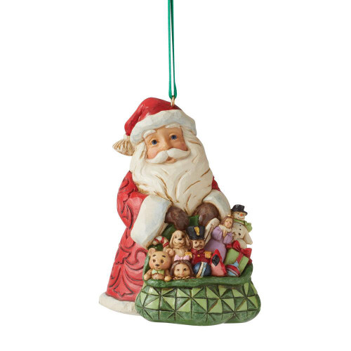 Worldwide Event Santa Ornament by Jim Shore