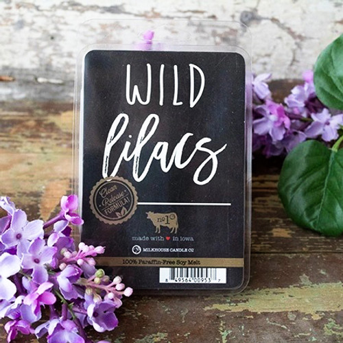 5.5 Oz. Wild Lilacs Farmhouse Fragrance Melts by Milkhouse Candle Creamery