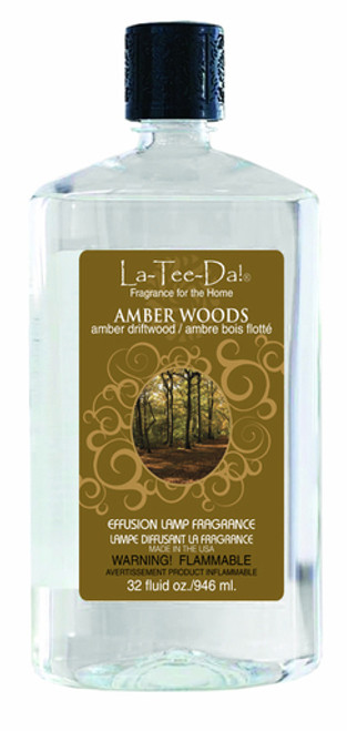 32 oz. Amber Woods La Tee Da Fragrance Oil