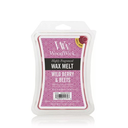 WoodWick Candles Wild Berry & Beets 3 Oz. Wax Melts