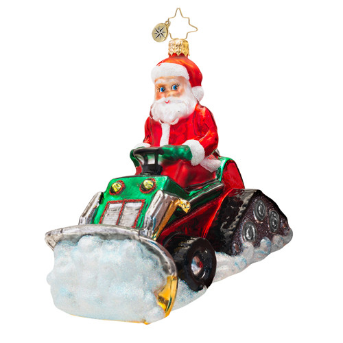 Clearing The Way Ornament by Christopher Radko