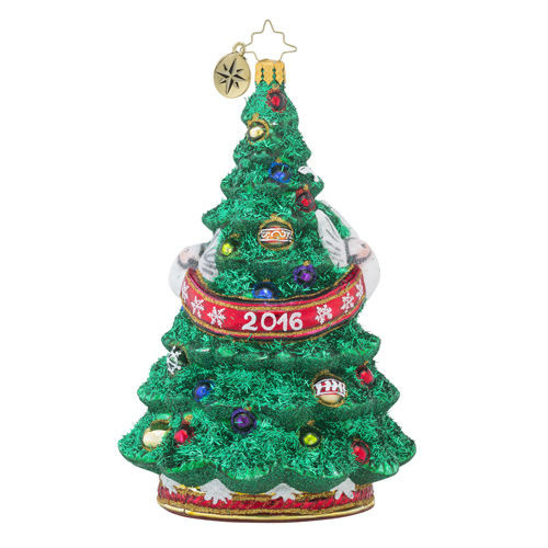 Dated And Adorned Ornament by Christopher Radko