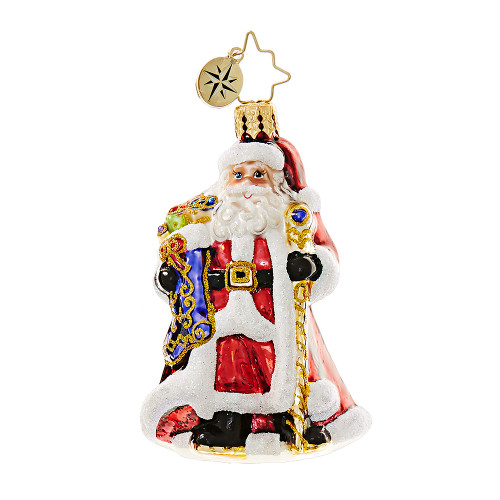 Noble Nicholas Little Gem Ornament by Christopher Radko