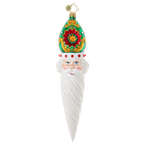 Swirling Regalia Nicholas Ornament by Christopher Radko