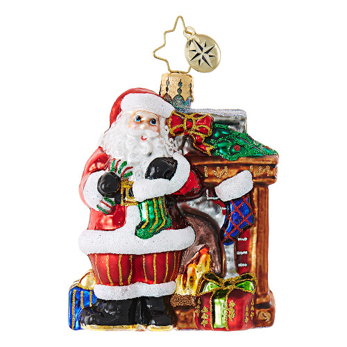 Toasty Traditions Little Gem Ornament by Christopher Radko