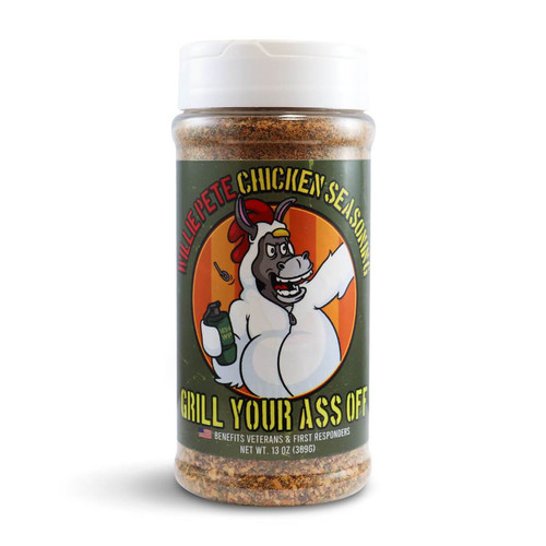 Willie Pete Chicken  Seasoning by Grill Your Ass Off