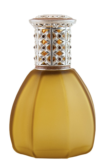 Frosted Amber Fragrance Lamp by Alexandrias-Bella Breeze