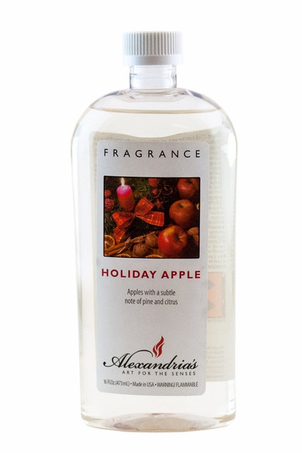 TEMPORARILY OUT OF STOCK - 16 oz. Holiday Apple Alexandria&apos;s Fragrance Lamp Oil