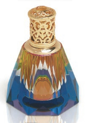 Sunburst Covington Crystal Fragrance Lamp by Alexandria's