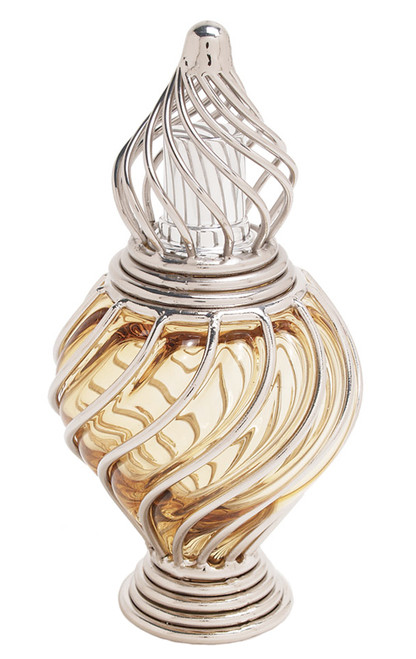 Clear Amber Athens Fragrance Lamp by Alexandria's