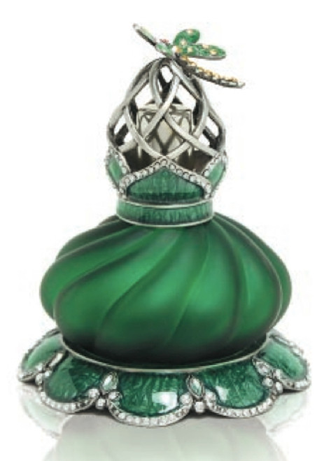 Emerald Frost Fragrance Lamp by Alexandria's