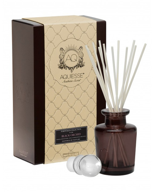 Black Orchid Reed Diffuser Set by Aquiesse