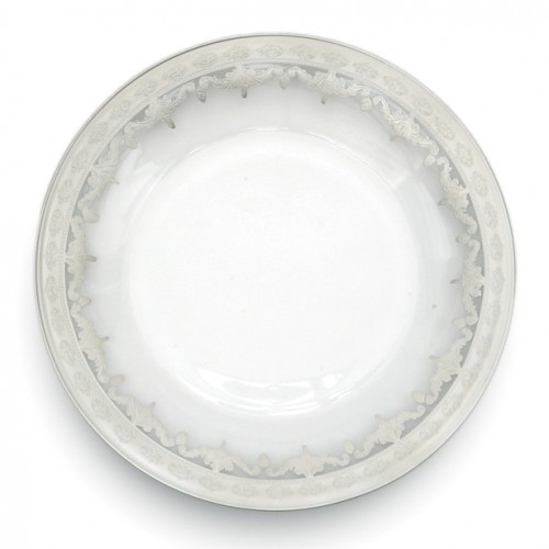 Vetro Silver Dinner Plate - Arte Italica