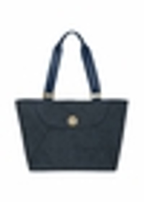 Pacific Floral Gold Alberta Tote by Baggallini