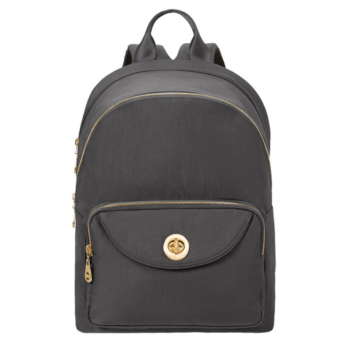 Charcoal Brussels Laptop Backpack by Baggallini