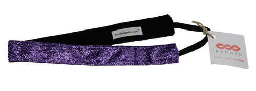 Purple Sparkle Formal Headband