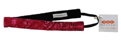 Hot Pink Sparkle Headband