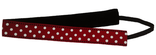 Scarlet Stich Polka Dot Headband