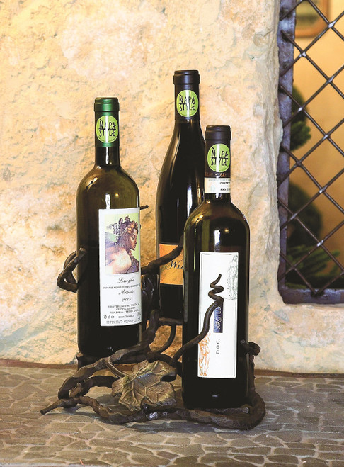 Vineyard 3-Tier Wine Holder by Bella Toscana
