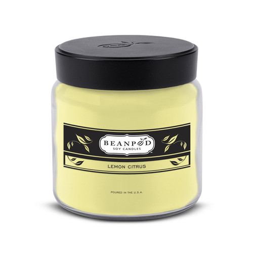Lemon Citrus Beanpod Candle 16 oz.