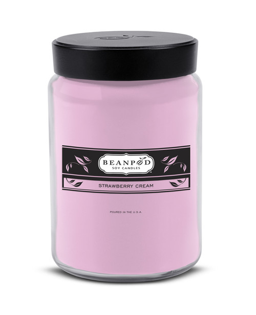 Strawberry Cream Beanpod Candle 25 oz.