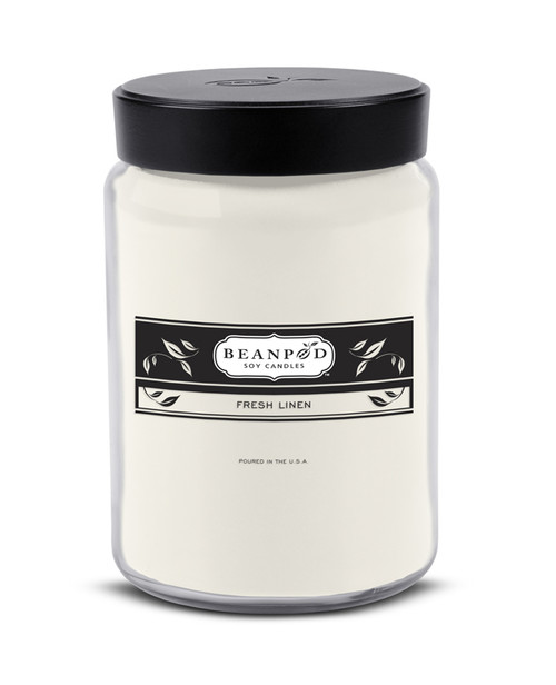 Fresh Linen Beanpod Candle 25 oz.