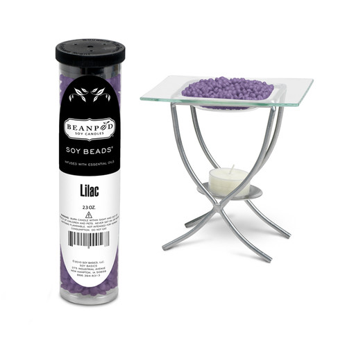 Lilac Soy Beads 2.3 oz.