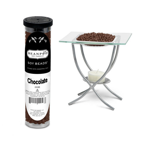 Chocolate Soy Beads 2.3 oz.
