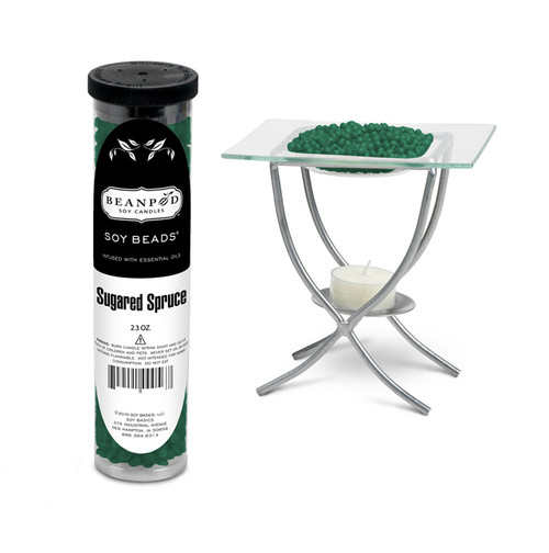 Sugared Spruce Soy Beads 2.3 oz.