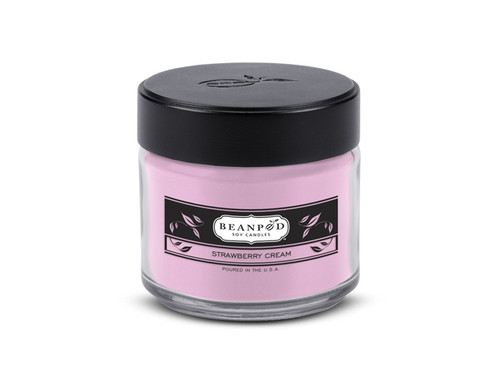 Strawberry Cream Beanpod Candle 4.5 oz.