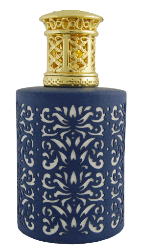 Blue Damask Fragrance Lamp