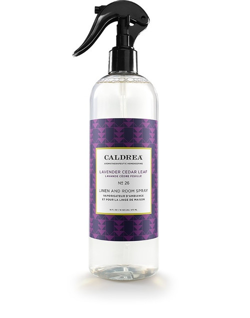 No. 26 Lavender Cedar Leaf 16 oz. Linen & Room Spray by Caldrea