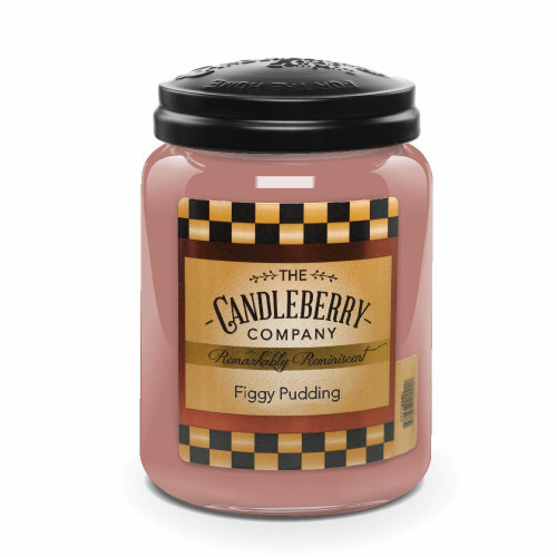 Figgy Pudding  26 oz. Large Jar by Candleberry Candle